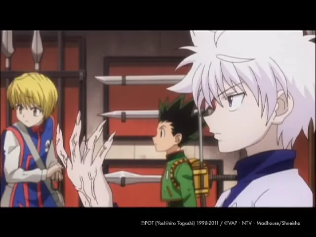 تریلر رسمی انیمه شکارچی × شکارچی (۲۰۱۱) PV Killua version