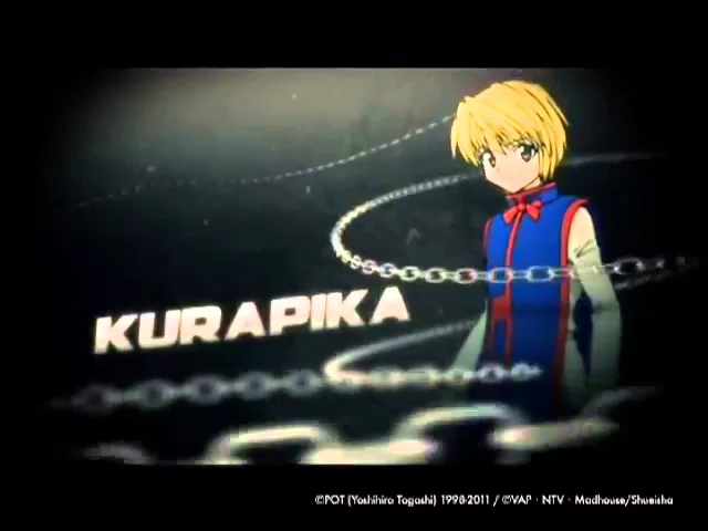 تریلر رسمی انیمه شکارچی × شکارچی (۲۰۱۱) PV Kurapika version