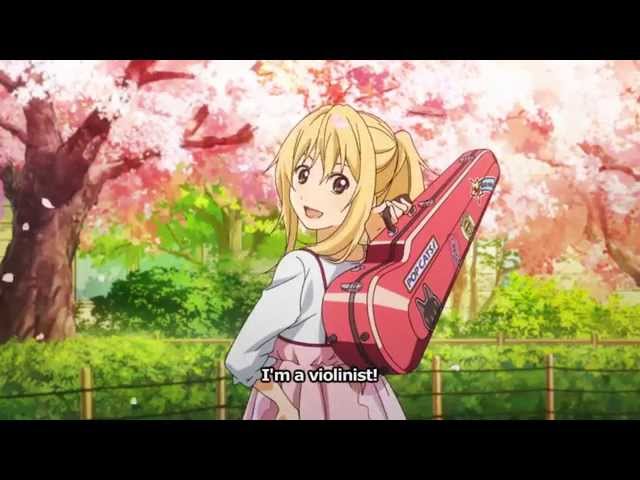 تریلر رسمی انیمه دروغ تو در آوریل Trailer 2 Aniplex USA version