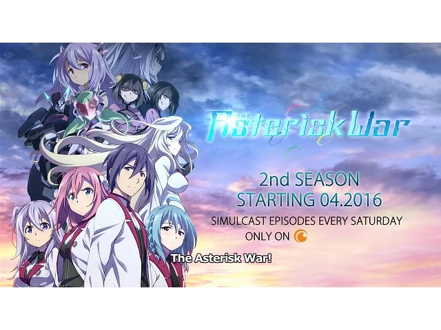 تریلر رسمی انیمه شهر جنگی آستريسك فصل دوم PV Aniplex USA version
