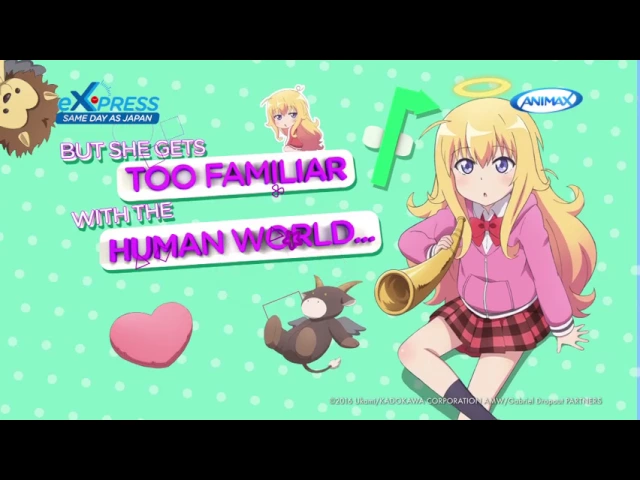تریلر رسمی انیمه گابریل دراپ‌اوت CM 1 Animax version