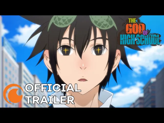 تریلر رسمی انیمه خدای دبیرستان PV Crunchyroll version