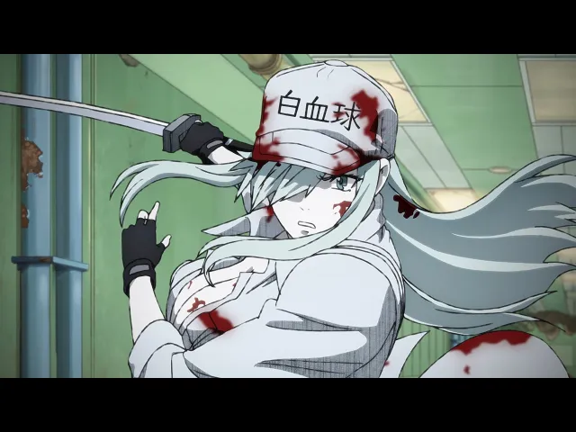 تریلر رسمی انیمه سلول‌های فعال سیاه PV 3 Aniplex USA version